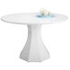 Sanara High Gloss White Dining Table